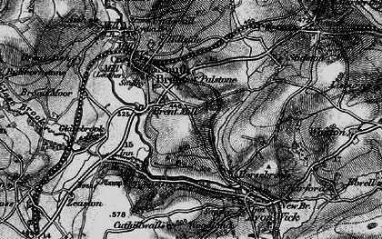 Old map of Crowder Park in 1898