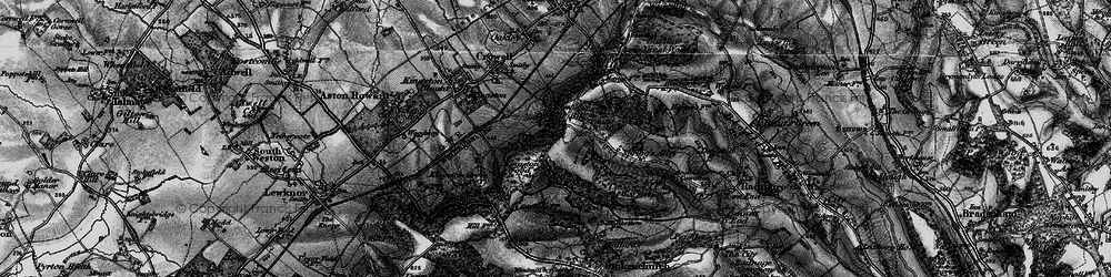 Old map of Crowell Hill in 1895