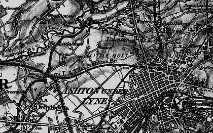 Old map of Crowhill in 1896