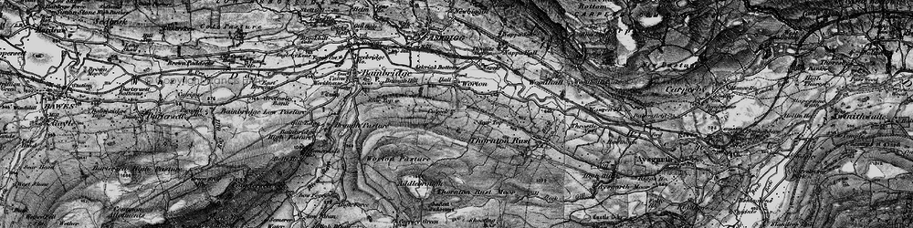 Old map of Addlebrough in 1897