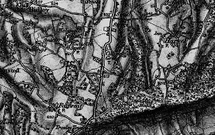 Old map of Culverstone Green in 1895