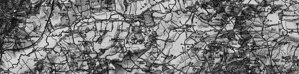 Old map of Curtismill Green in 1896