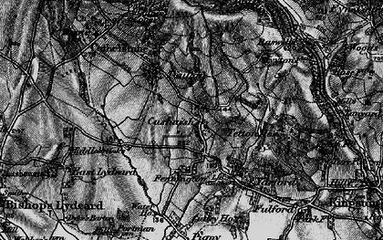 Old map of Cushuish in 1898