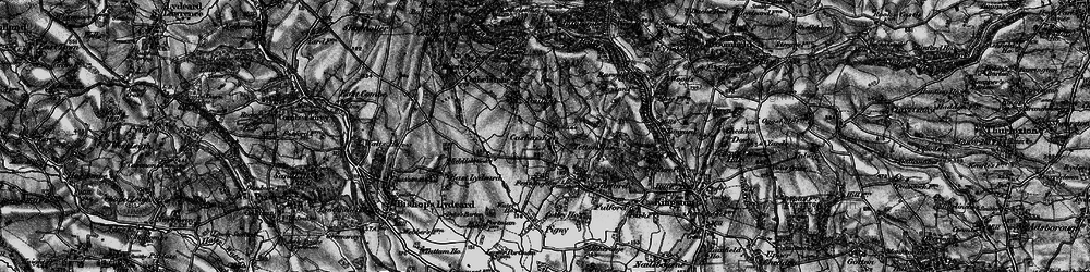 Old map of Cushuish in 1898