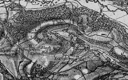 Old map of Cwm in 1899