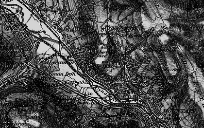 Old map of Cwmpennar in 1898