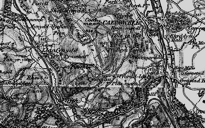 Old map of Cymau in 1897