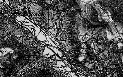 Old map of Cynon Vale in 1898