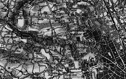Old map of Daisy Hill in 1898