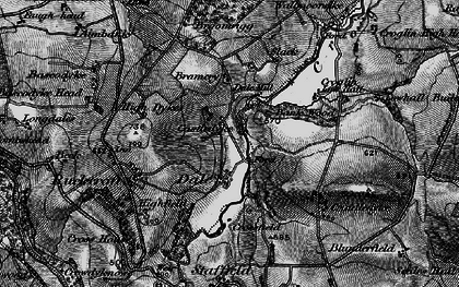 Old map of Barugh Cottages in 1897