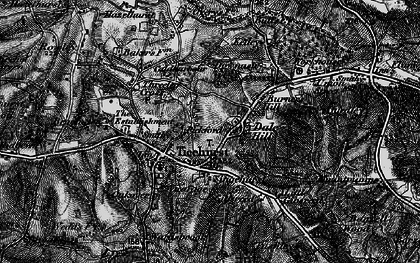 Old map of Dale Hill in 1895