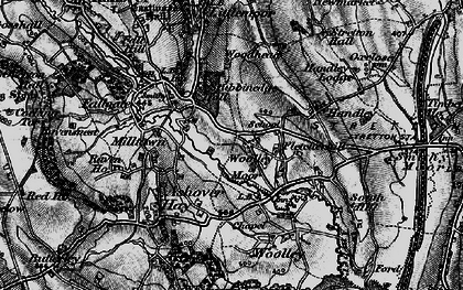Old map of Dalebank in 1896