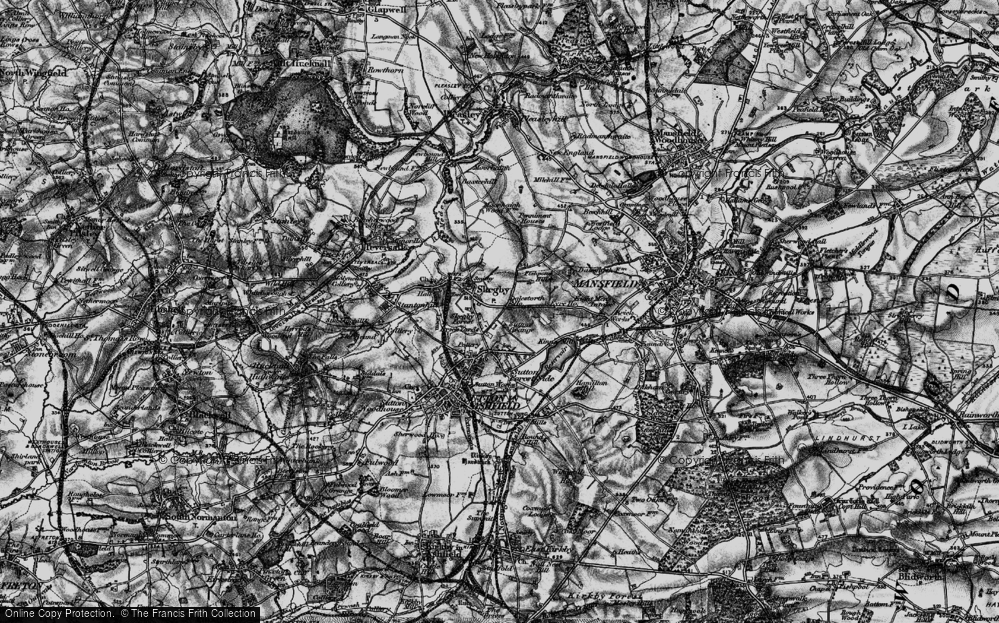 Old Map of Dalestorth, 1896 in 1896