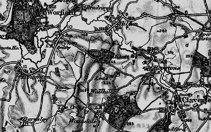 Old map of Dallicott in 1899