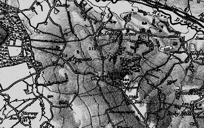 Old map of Dalton in 1896