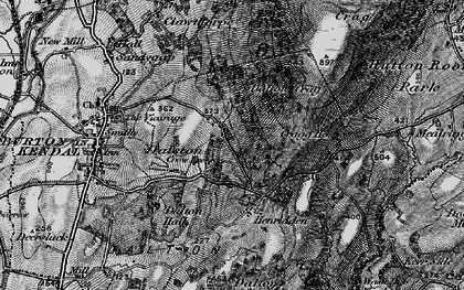 Old map of Dalton in 1898