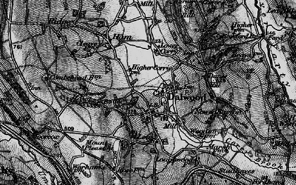 Old map of Dalwood in 1898