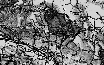 Old map of Dangerous Corner in 1896