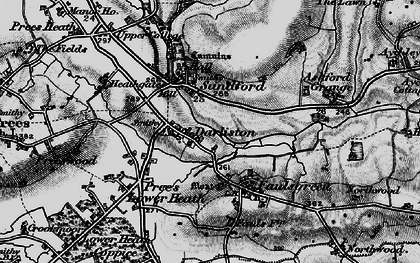 Old map of Darliston in 1897