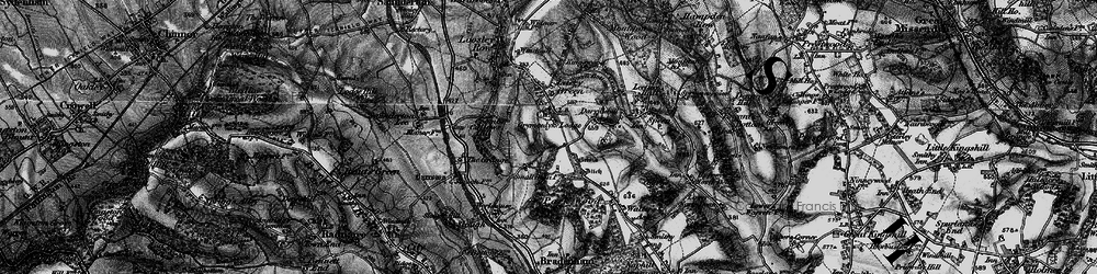 Old map of Darvillshill in 1895