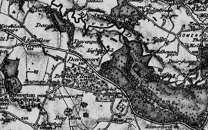Old map of Brereton Heath Country Park in 1897
