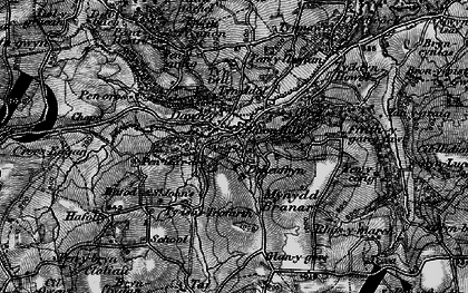 Old map of Dawn in 1899