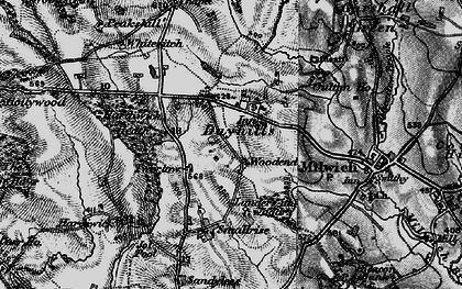 Old map of Dayhills in 1897