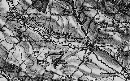 Old map of Deadman's Green in 1897