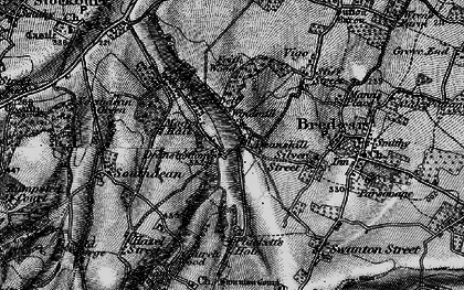 Old map of Deans Bottom in 1895