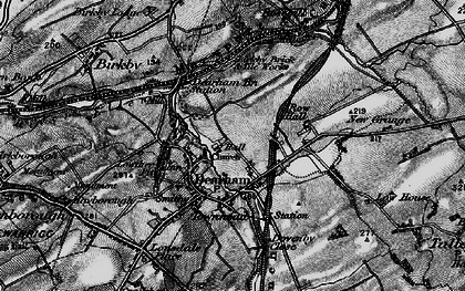 Old map of Dearham in 1897