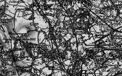 Old map of Deepfields in 1899