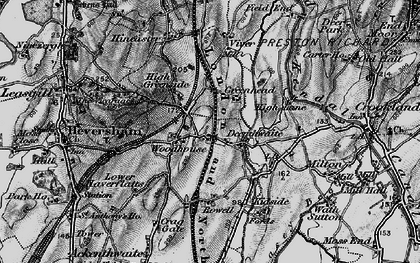 Old map of Deepthwaite in 1898