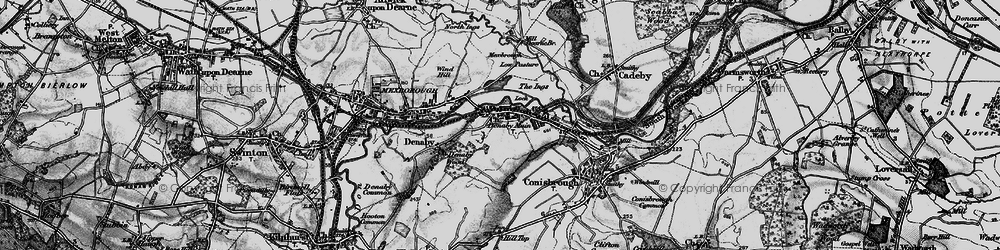 Old map of Denaby Main in 1895