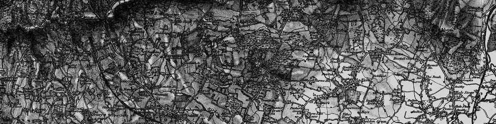 Old map of Dene Park in 1895