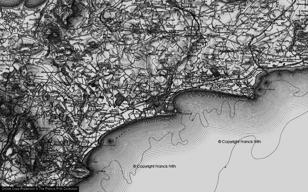 Old Map of Denio, 1899 in 1899