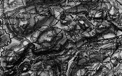 Old map of Bryn-Dreiniog in 1897