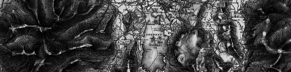 Old map of Brandelhow Park in 1897