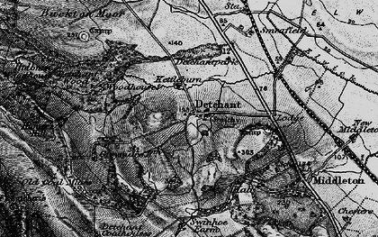 Old map of Tilesheds Wood in 1897