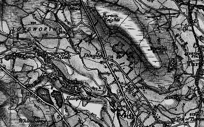Old map of Dimple in 1896