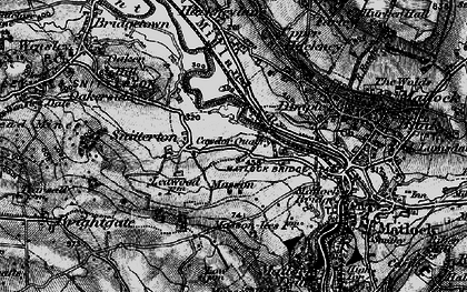 Old map of Dimple in 1897