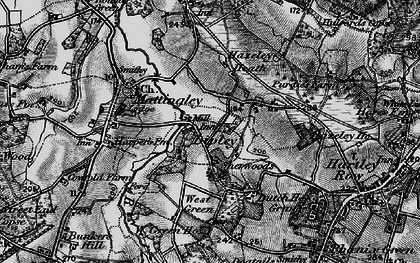 Old map of Dipley in 1895