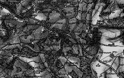 Old map of Ditchfield in 1895