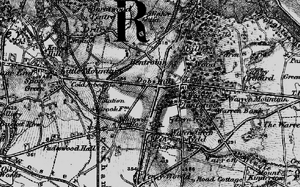 Old map of Dobs Hill in 1897