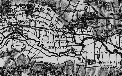 Old map of Dockeney in 1898
