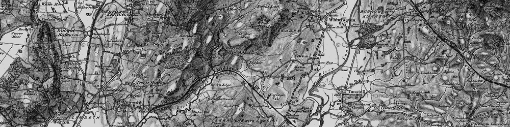 Old map of Beckerthwaite Beck in 1898