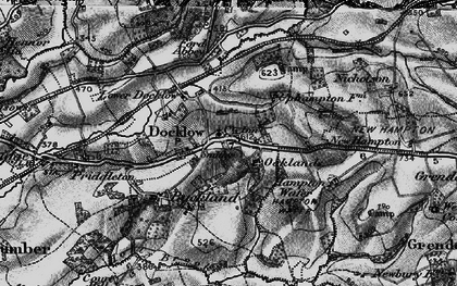 Old map of Docklow in 1899