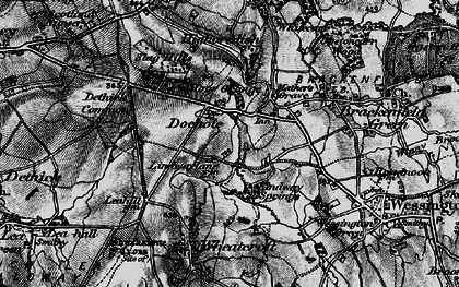 Old map of Doehole in 1896