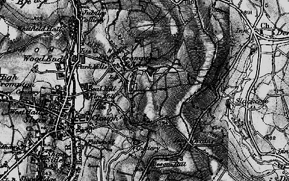 Old map of Besom Hill in 1896