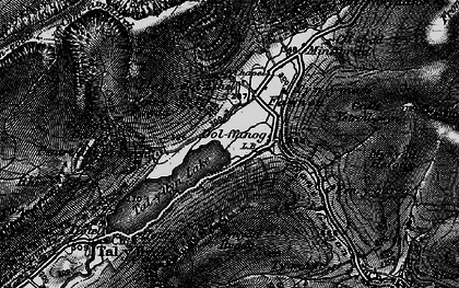 Old map of Dol-y-cae in 1899