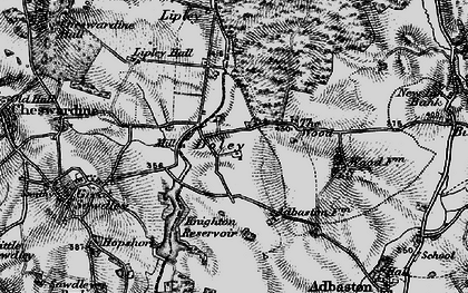 Old map of Doley in 1897